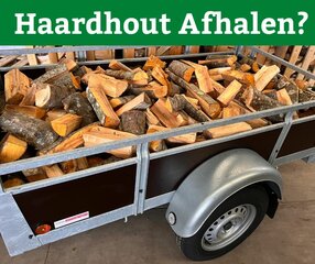 Haardhout afhalen