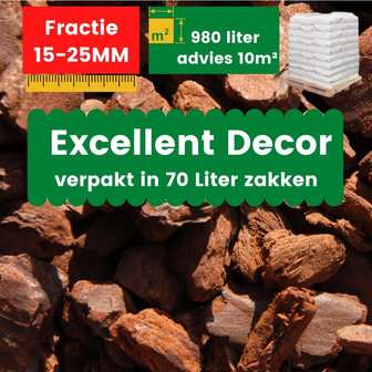 Franse Boomschors Decor 15-25mm Excellent 980 liter 