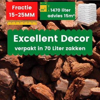 Franse Boomschors Decor 15-25mm Excellent 1470 liter 
