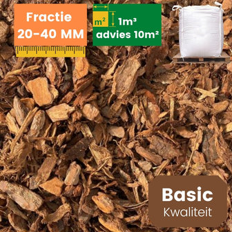 Franse Boomschors Basic 20/40mm - 1.0m³ 
