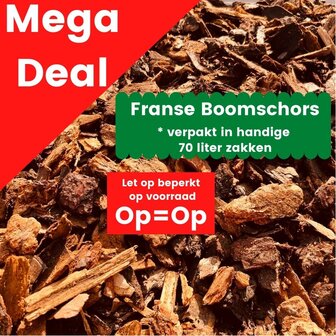 MEGA DEAL - Boomschors  25-40mm 2520 liter 