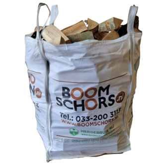 AFHAALPRODUCT-Haardhout Eikenhout - 1 kuub Big Bag 