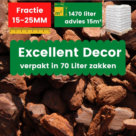 Franse Boomschors Decor 15-25mm Excellent 1470 liter 