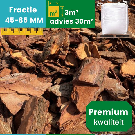 Premium Franse Boomschors 45/80mm - 3m³ 