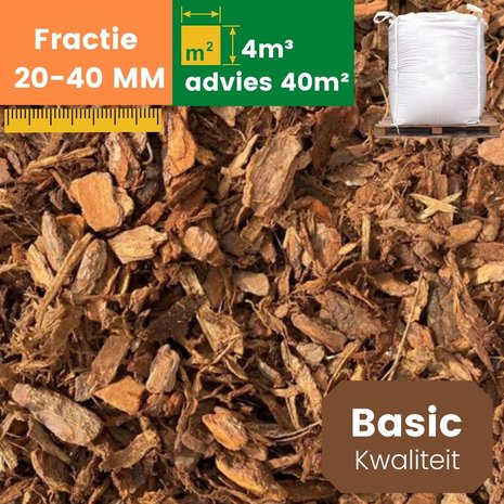 Franse Boomschors Basic 20/40mm - 4.0m³ 