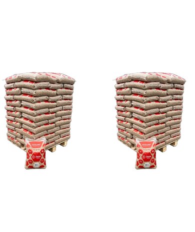 HOUTPELLETS - ENPlus A1 kwaliteit Pellets 130 x 15 kg 