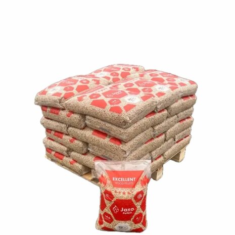 HOUTPELLETS - ENPlus A1 kwaliteit Pellets 30 x 15 kg 