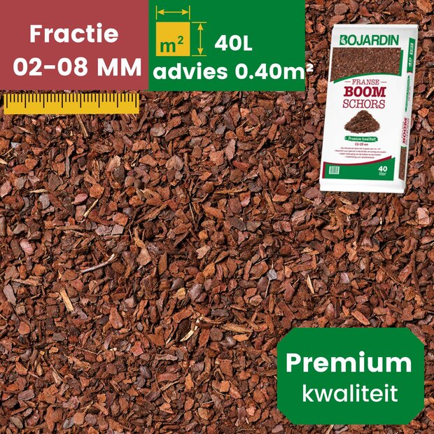 Boomschors Extra fijn verpakt 