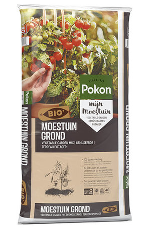 Pokon Bio Moestuin Grond  - 960 liter (24 zakken x 40 liter)