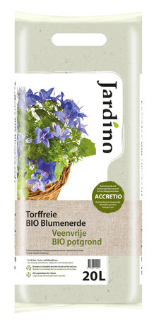 Jardino Veenvrije Bio Potgrond met Accretio (120 X 20 liter )