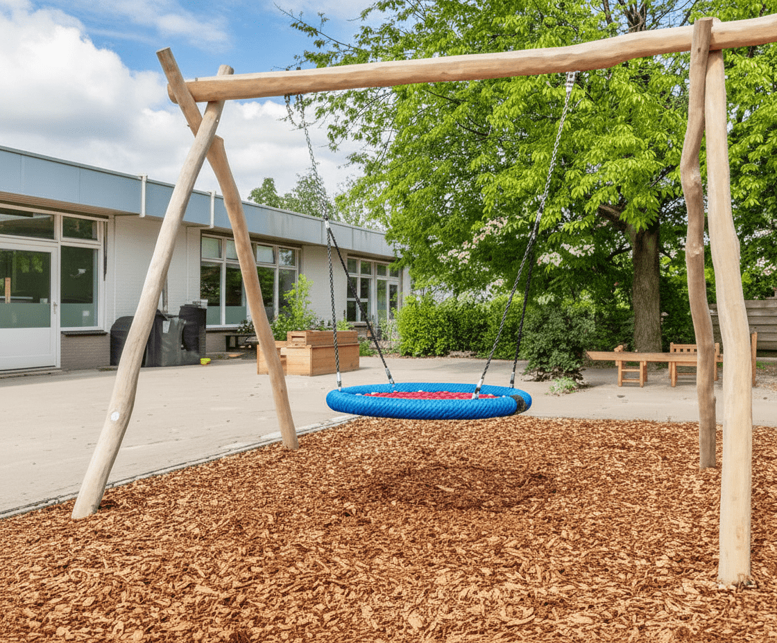 Bojardin Speelmix - Valdempende ondergrond voor speeltoestellen - Boomschors.nl
