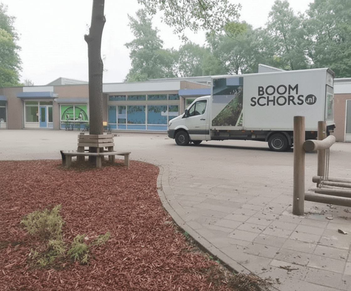 Boomschors bij scholen en kinderdagverblijven - Boomschors.nl
