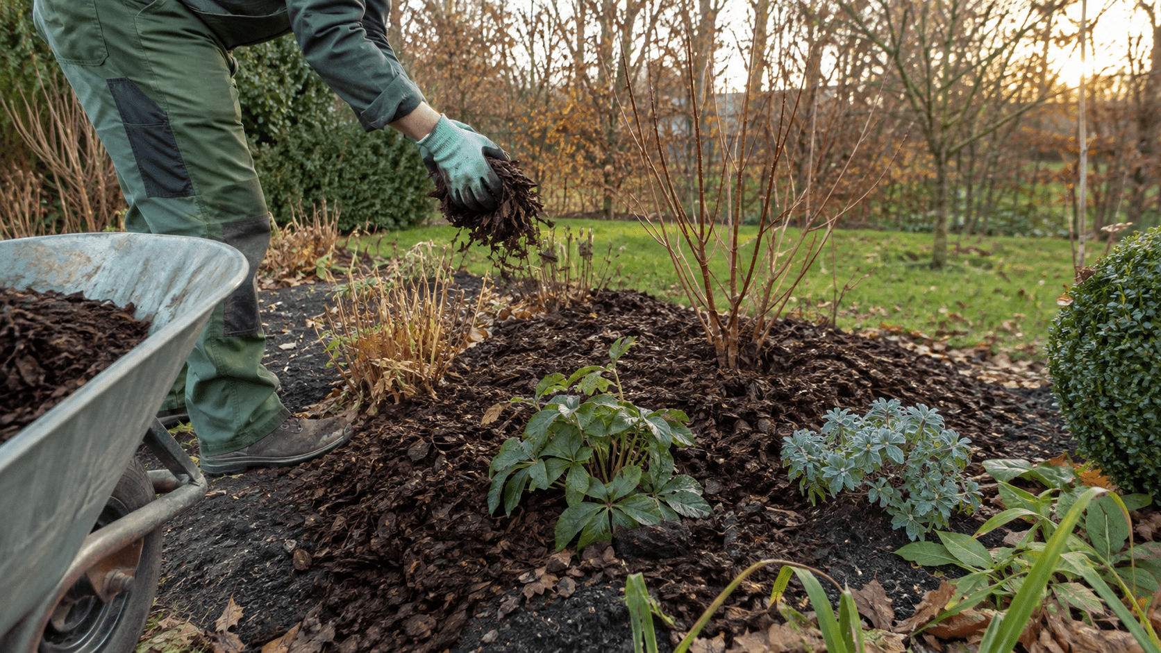 Tuin winterklaar maken: checklist in 6 stappen - Boomschors.nl