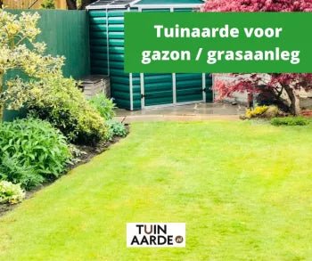 Tuinaarde voor gazon / grasaanleg - Boomschors.nl