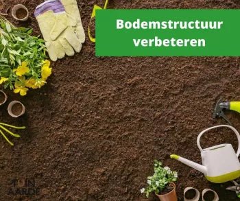 Bodemstructuur verbeteren met tuinaarde - Boomschors.nl