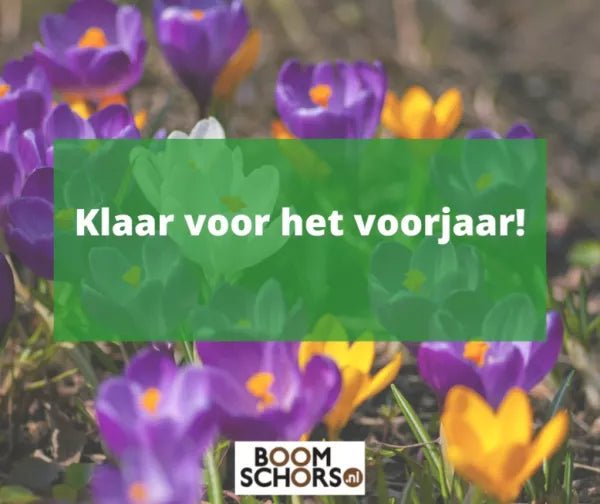 Klaar voor het voorjaar met de producten van Boomschors.nl - Boomschors.nl