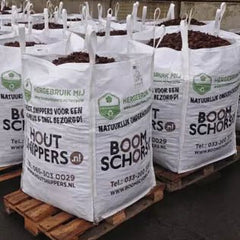 Houtsnippers afhalen in Achterveld - Boomschors.nl