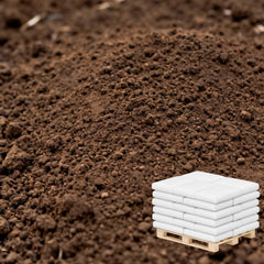 Tuinaarde op pallet - Boomschors.nl