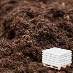 Potgrond op pallet - Boomschors.nl