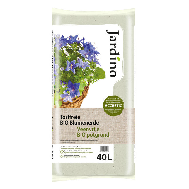 Jardino Veenvrije Biologische Potgrond met Accretio