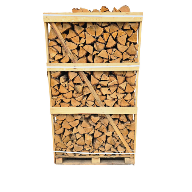 Haardhout Eiken Jumbokrat Gestapeld Droog