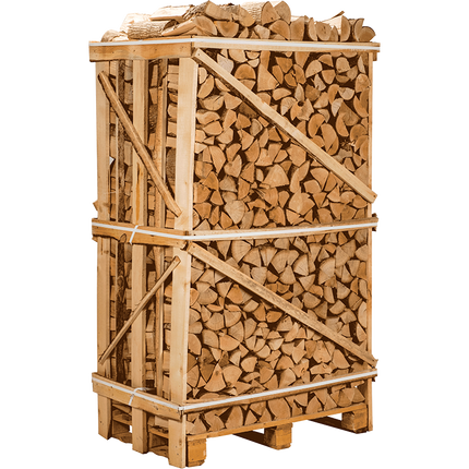 Afhaalproduct - Haardhout Eiken Jumbokrat Gestapeld Droog