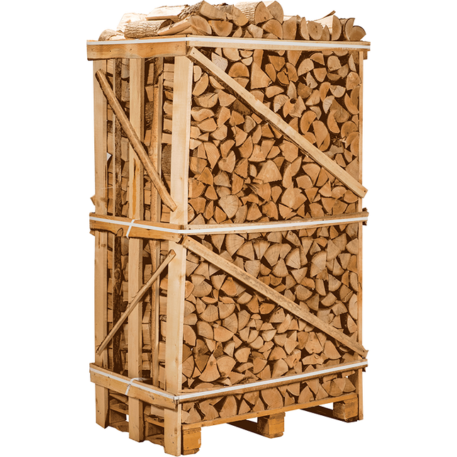Haardhout Eiken Jumbokrat Gestapeld Droog