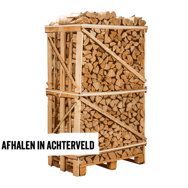 Afhaalproduct - Haardhout Eiken Jumbokrat Gestapeld Droog