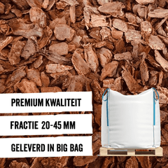 Franse Boomschors Premium 20 - 45mm in Big Bag - Boomschors.nl