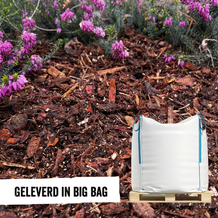 Houtmulch in Big Bag