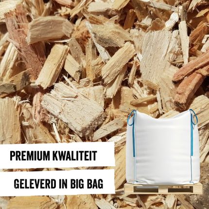 Houtsnippers Premium in Big Bag