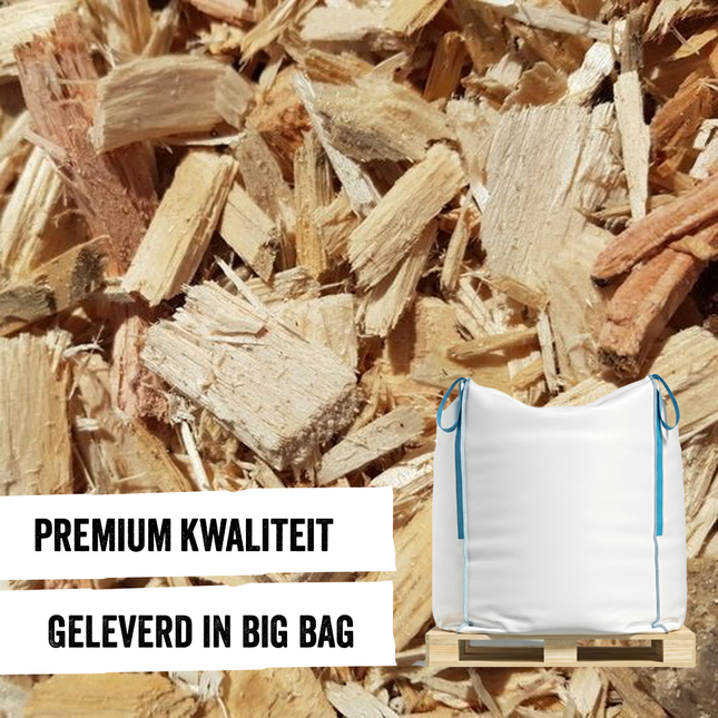 Houtsnippers Premium in Big Bag