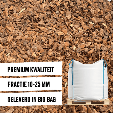 Franse Boomschors Premium 10 - 25mm in Big Bag - Boomschors.nl