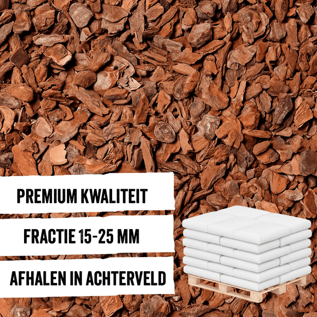 Afhaalproduct - Bojardin Franse Boomschors Premium 15 - 25mm - Boomschors.nl
