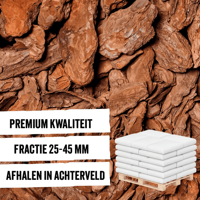 Afhaalproduct - Bojardin Franse Boomschors Premium 25 - 45mm - Boomschors.nl