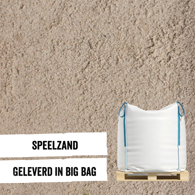 Speelzand in Big Bag