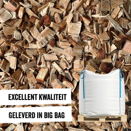 Afhaalproduct - Houtsnippers Douglas Premium in Big Bag