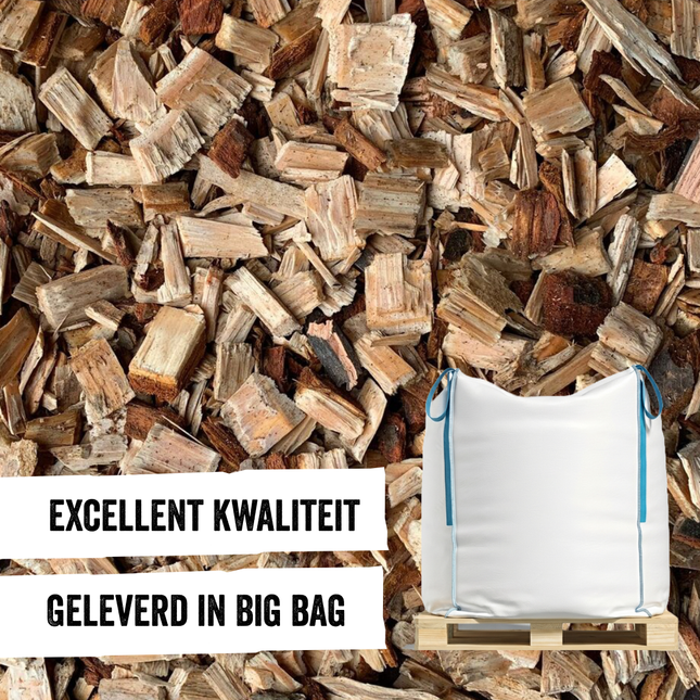 Houtsnippers Douglas Premium in Big Bag